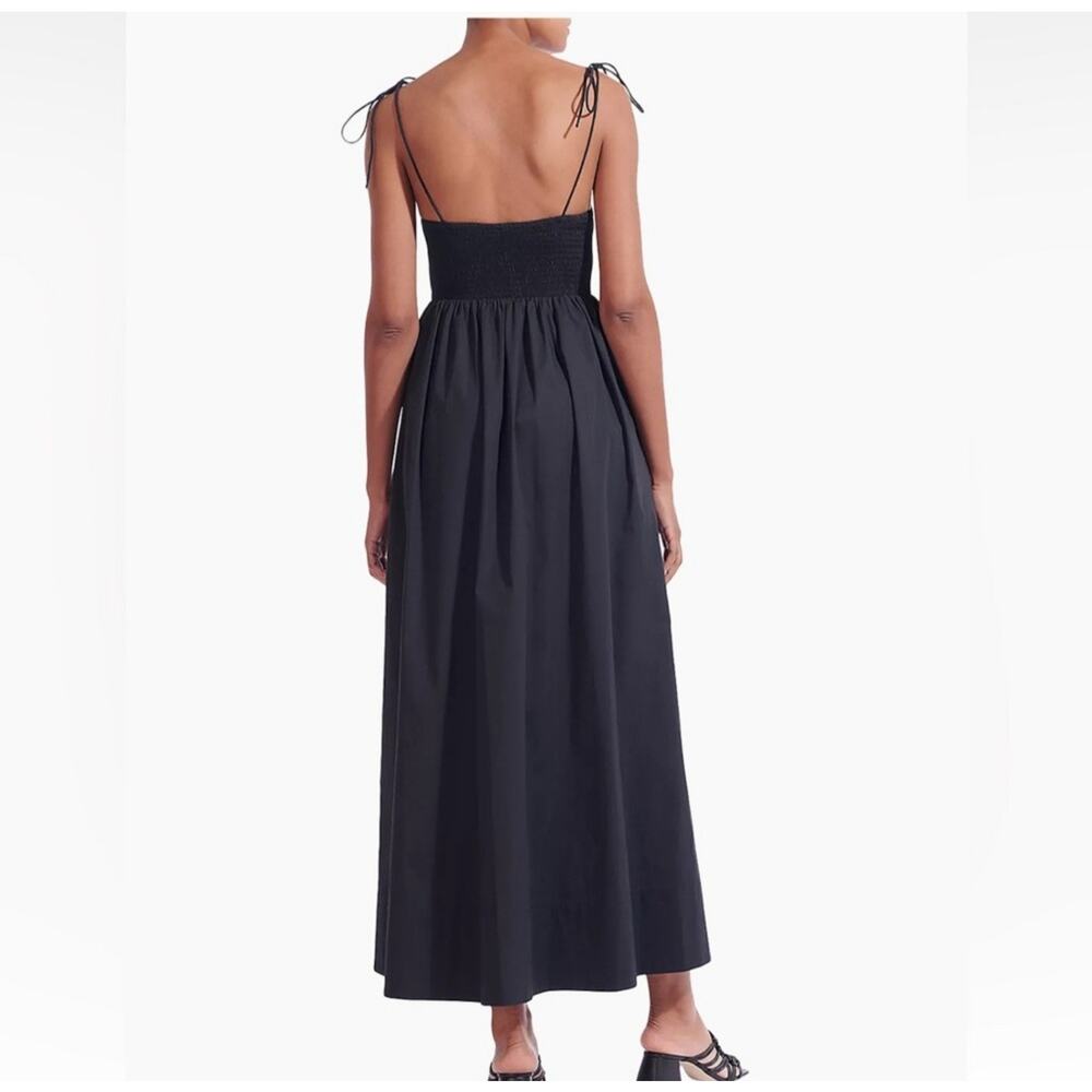 STAUD Womens Landry Tie Shoulder Maxi Dress NOWT - Picture 10 of 10